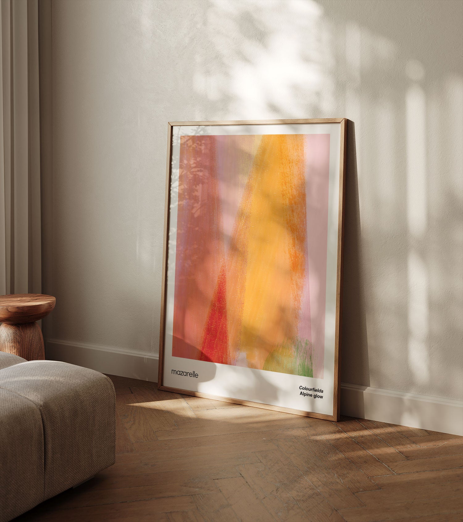 Alpine Glow – Abstract Fine Art Print