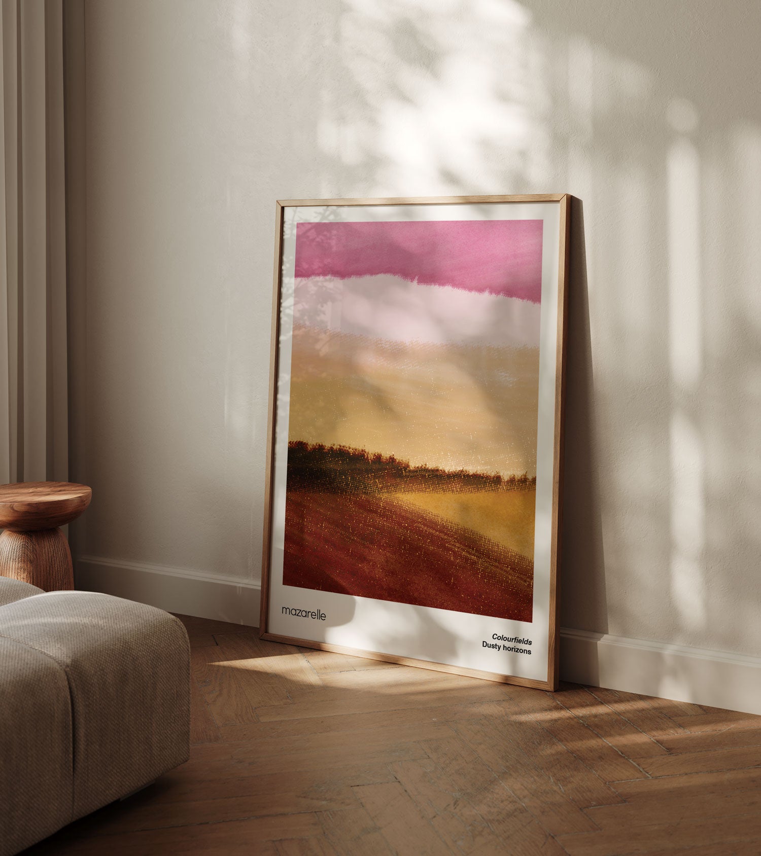 Dusty Horizons – Abstract Fine Art Print