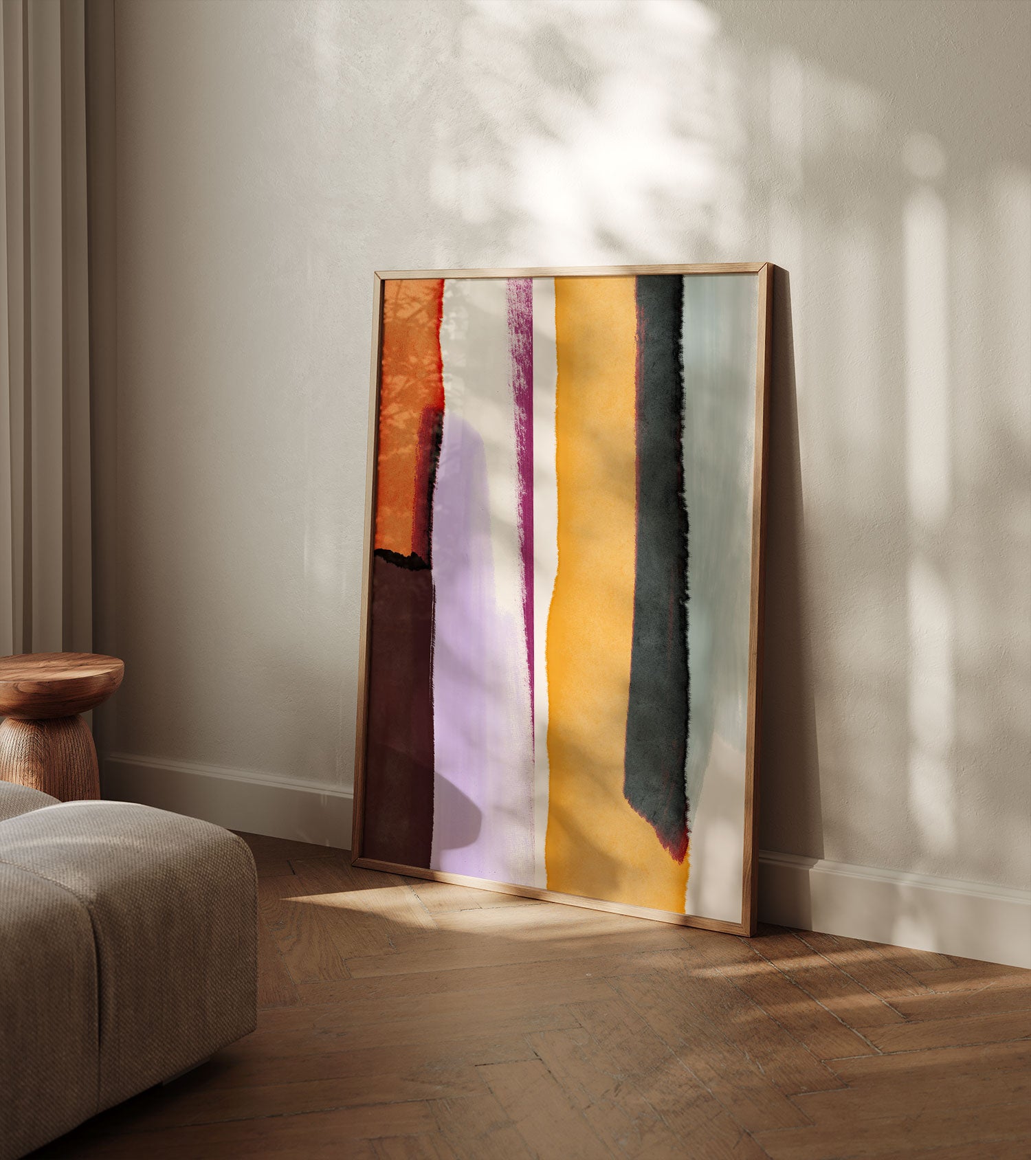 Lavender Glow – Abstract Fine Art Print