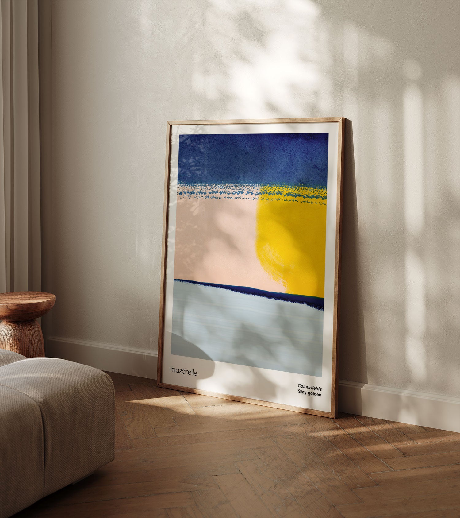 Stay Golden – Abstract Fine Art Print