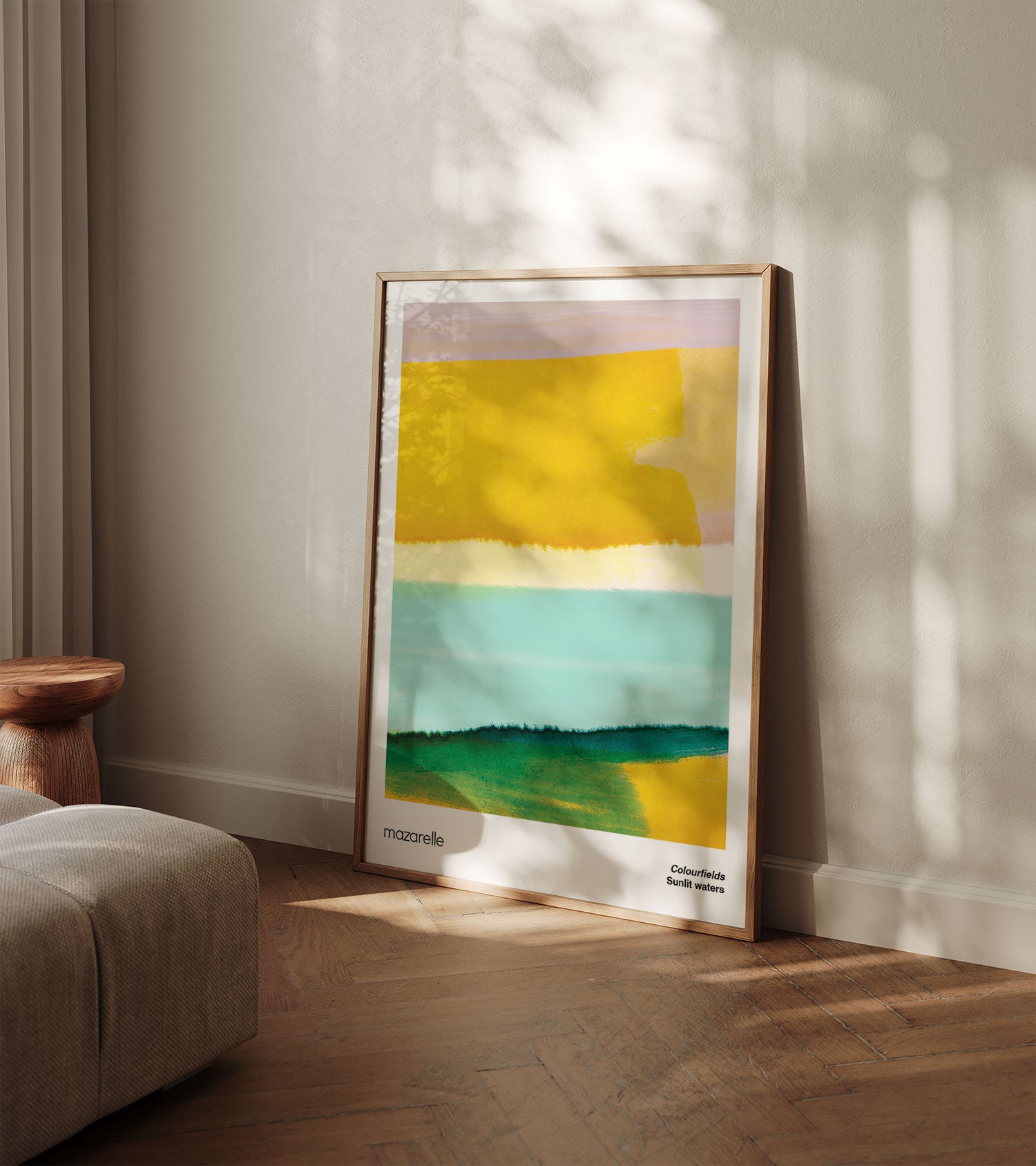 Sunlit Waters – Abstract Fine Art Print