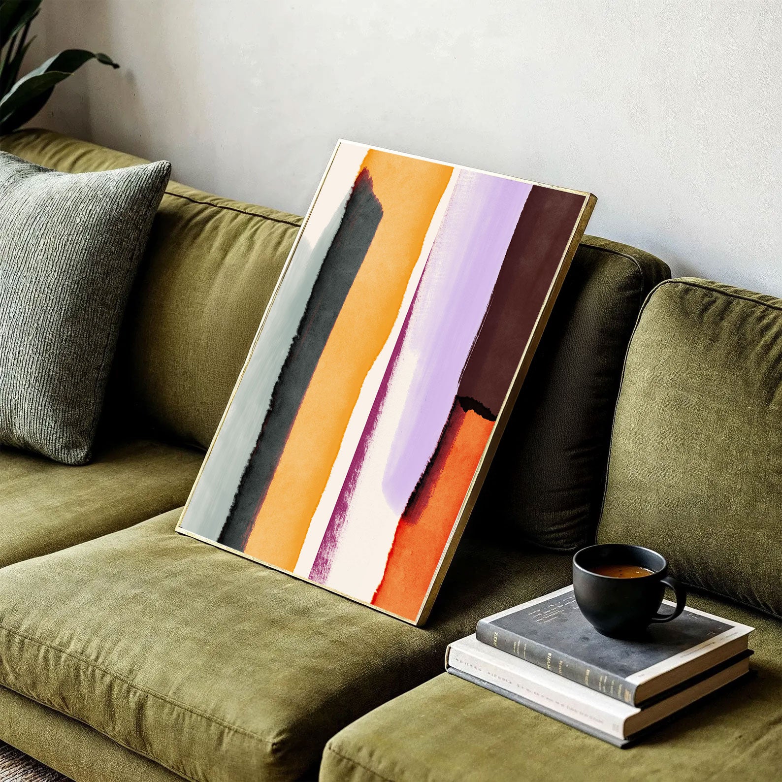 Lavender Glow – Abstract Fine Art Print