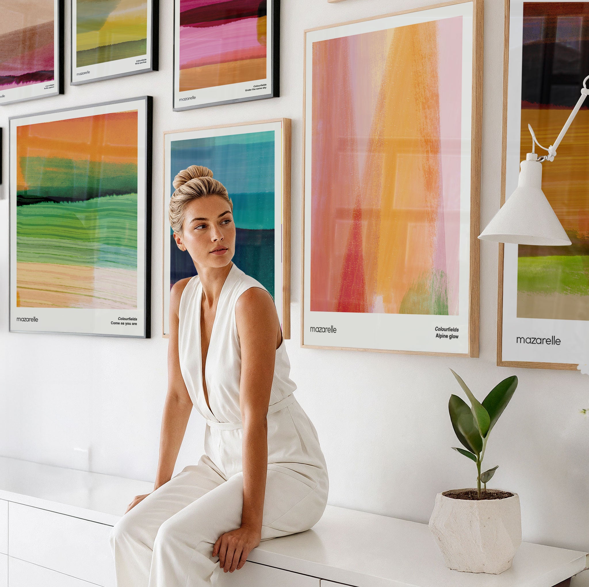 Alpine Glow – Abstract Fine Art Print