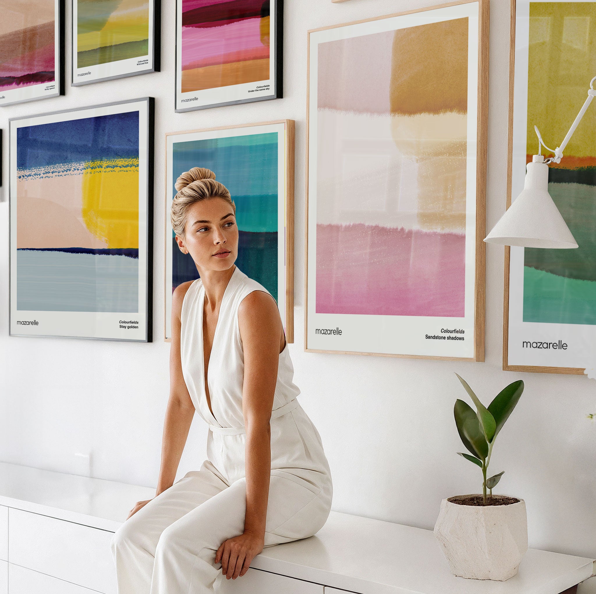 Sandstone Shadows – Abstract Fine Art Print