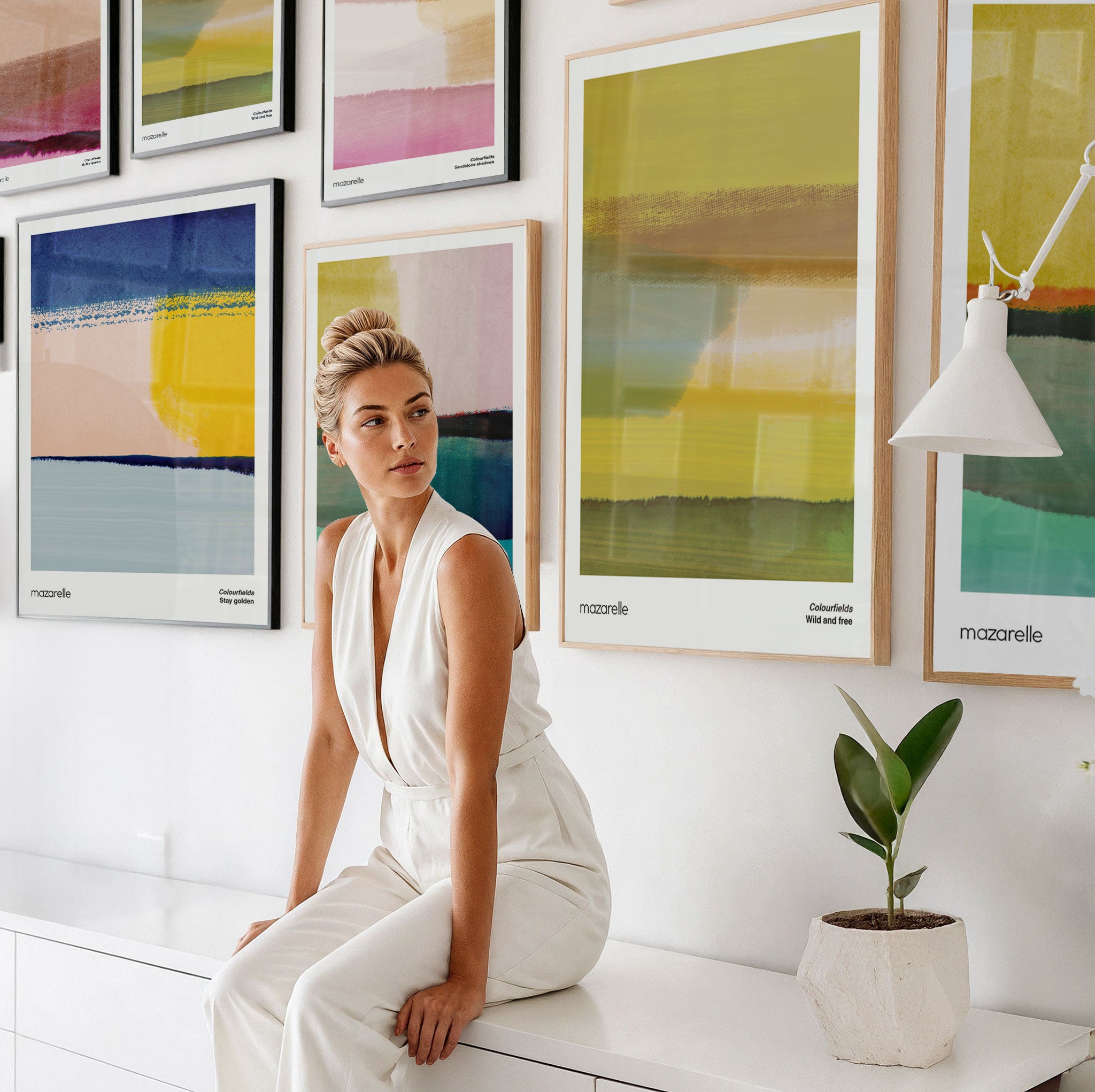 Wild and Free – Abstract Fine Art Print