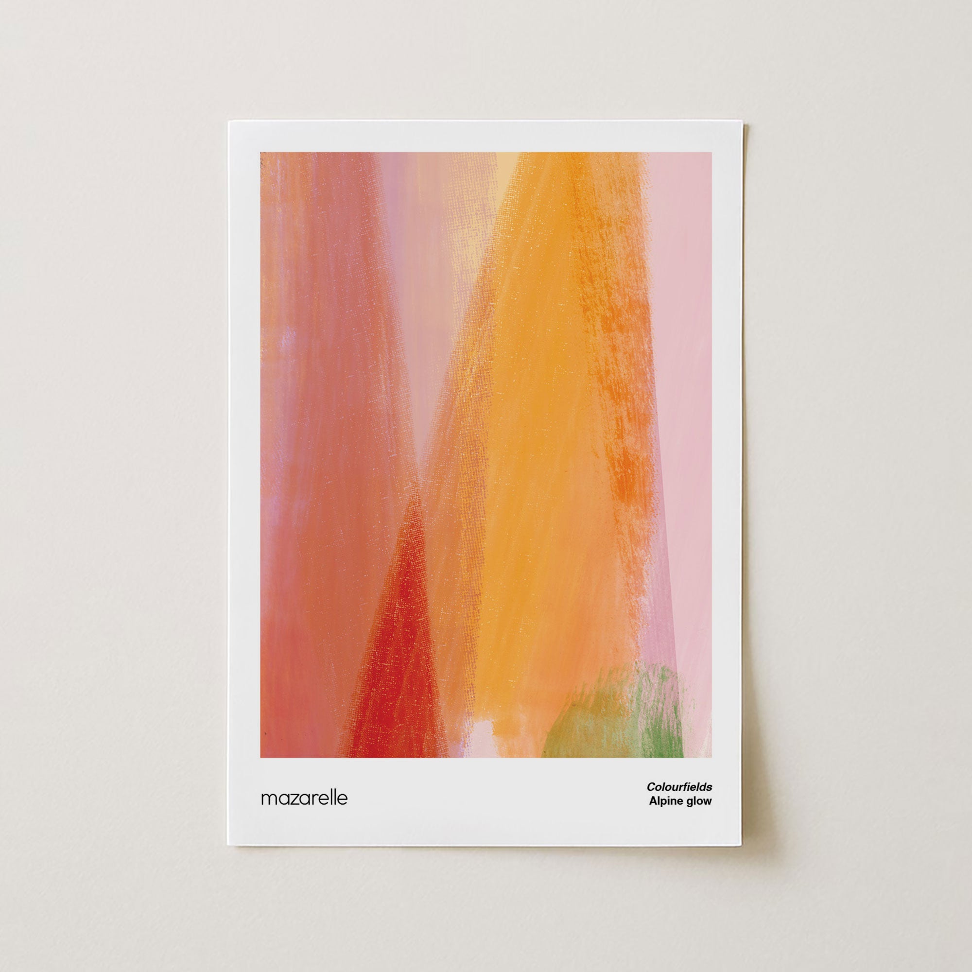 Alpine Glow – Abstract Fine Art Print