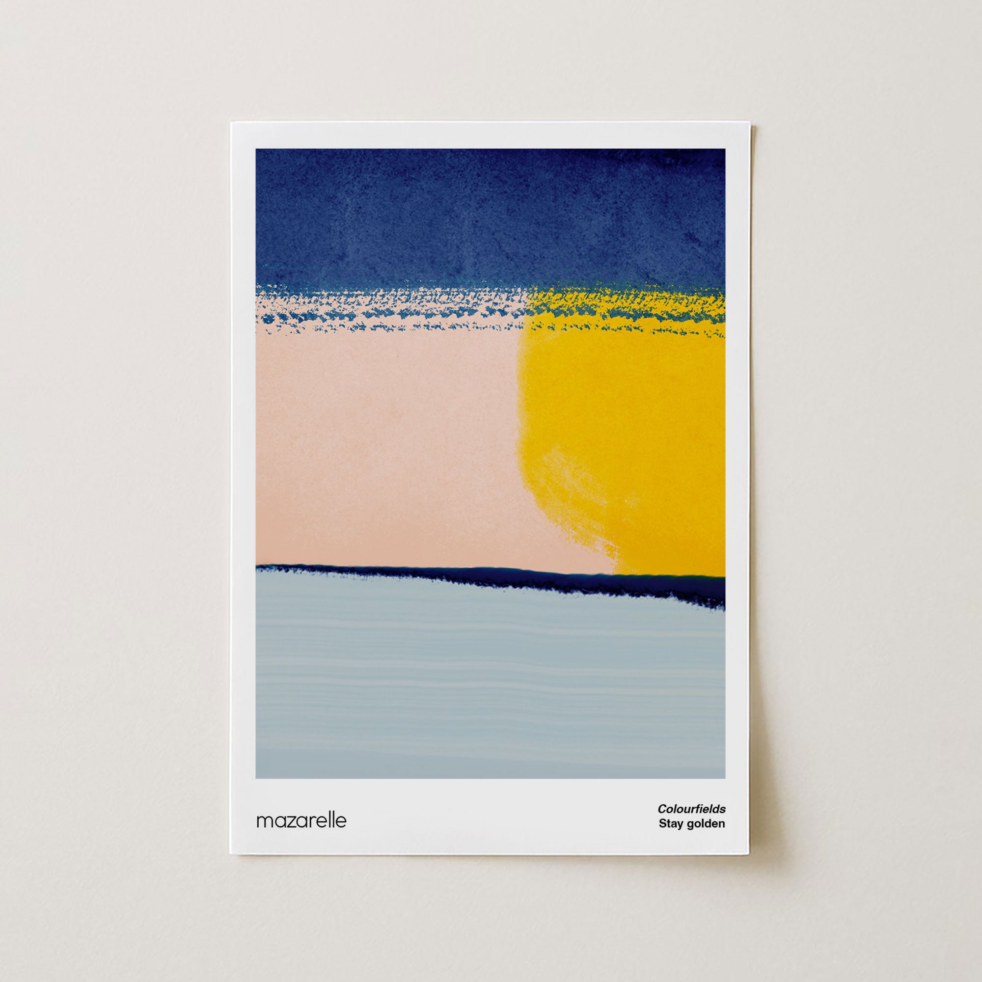 Stay Golden – Abstract Fine Art Print