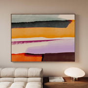 Lavender Glow Landscape