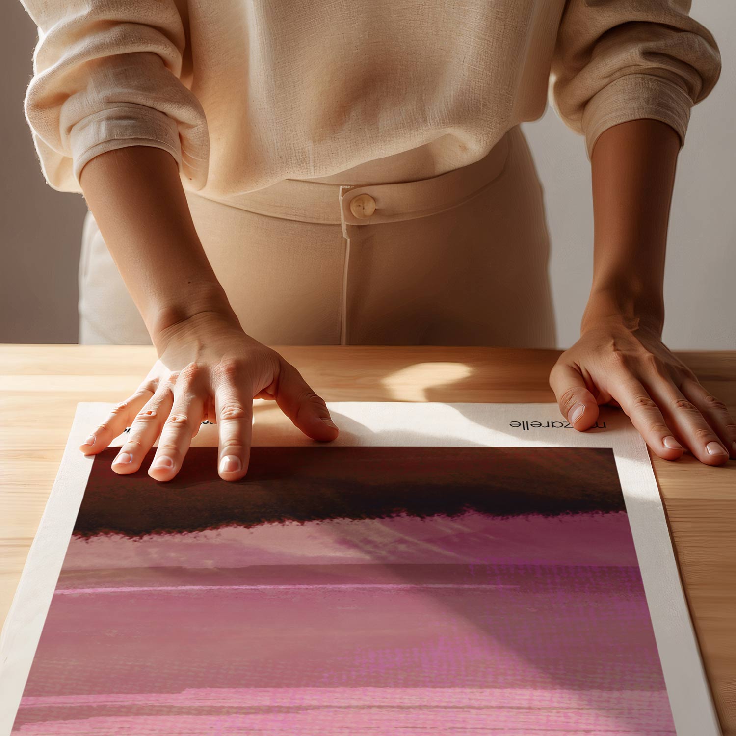 Amethist Afternoons – Abstract Fine Art Print