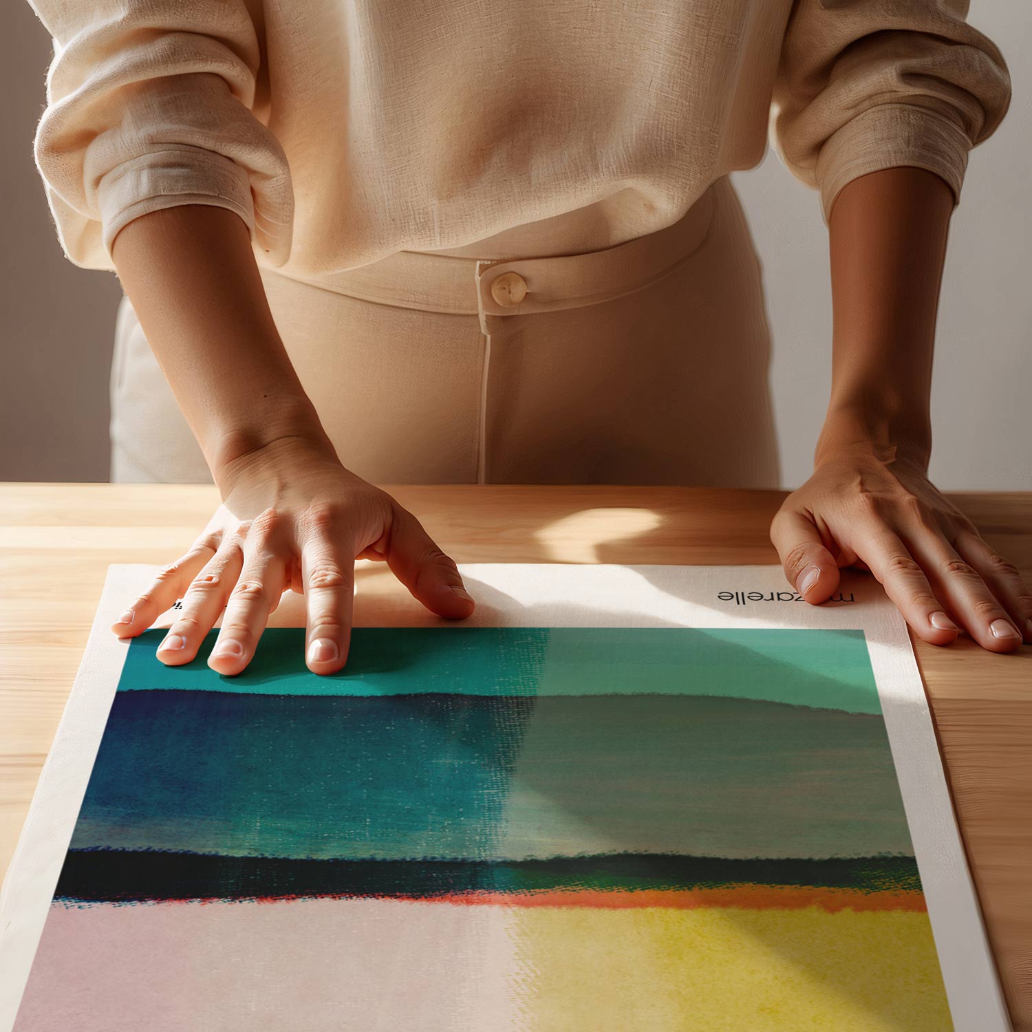 Hidden Depths – Abstract Fine Art Print