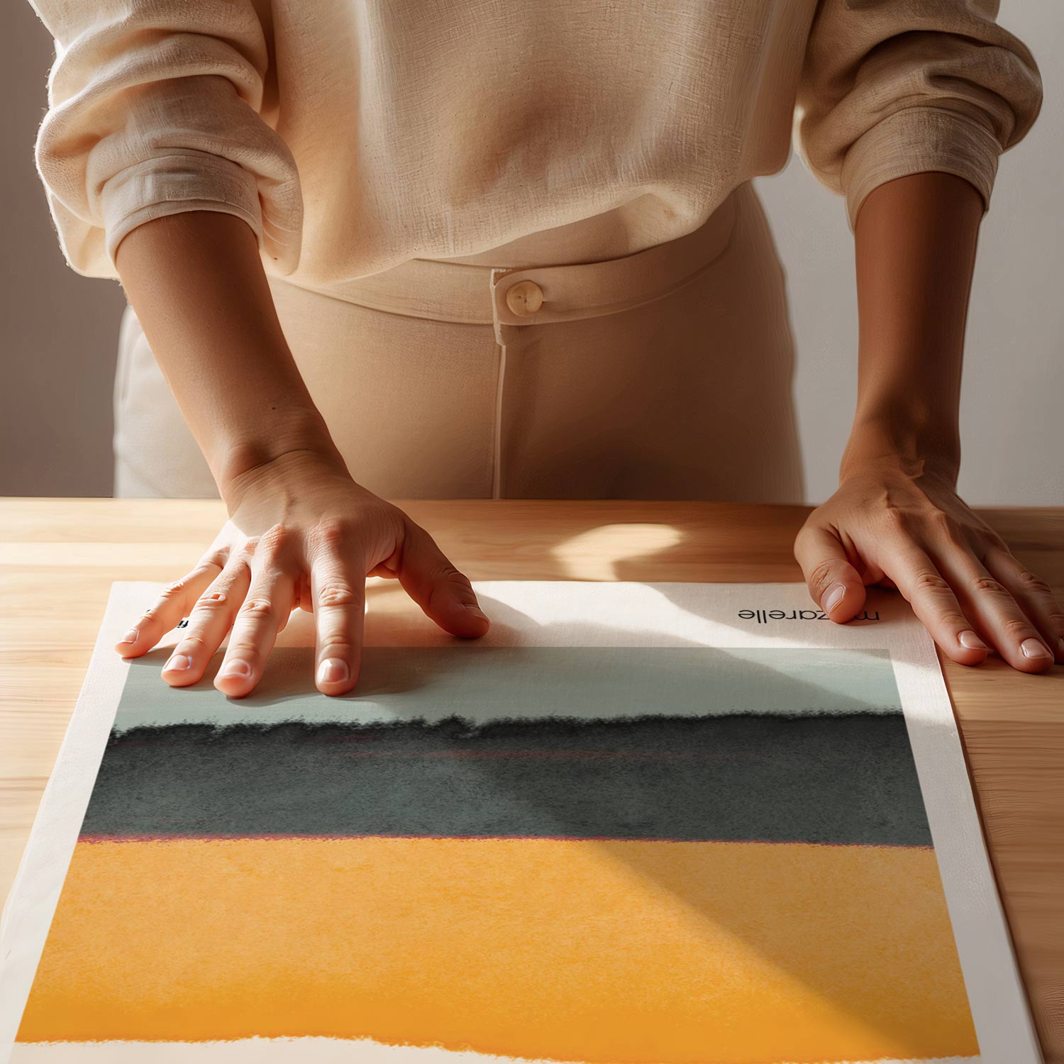 Quiet Courage – Abstract Fine Art Print