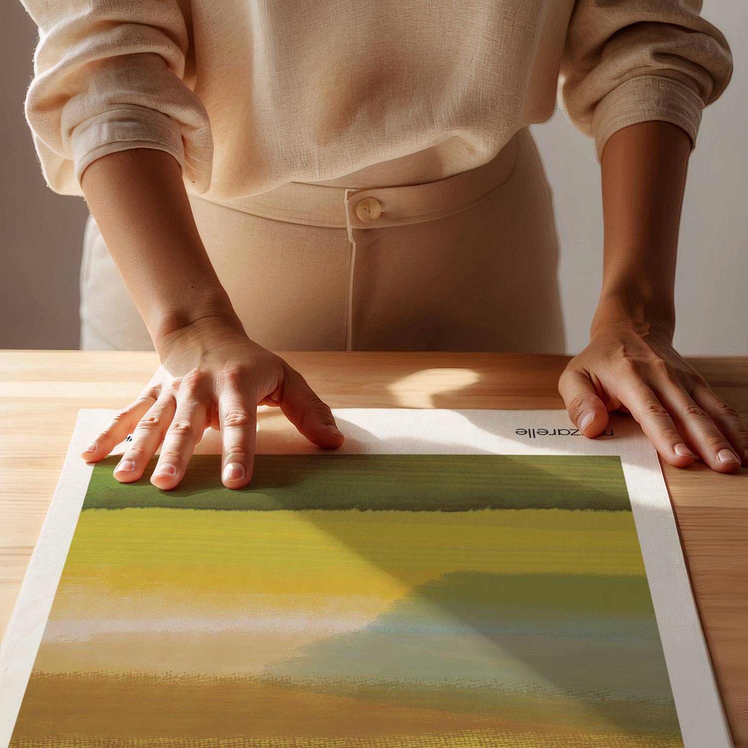 Wild and Free – Abstract Fine Art Print