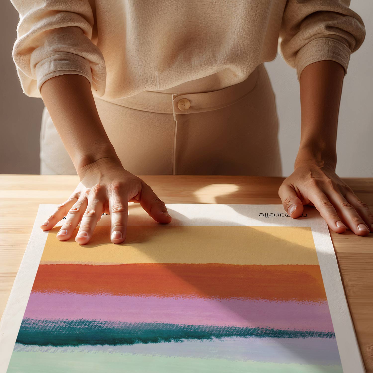 Making Room for Wonder – Abstract Fine Art Print