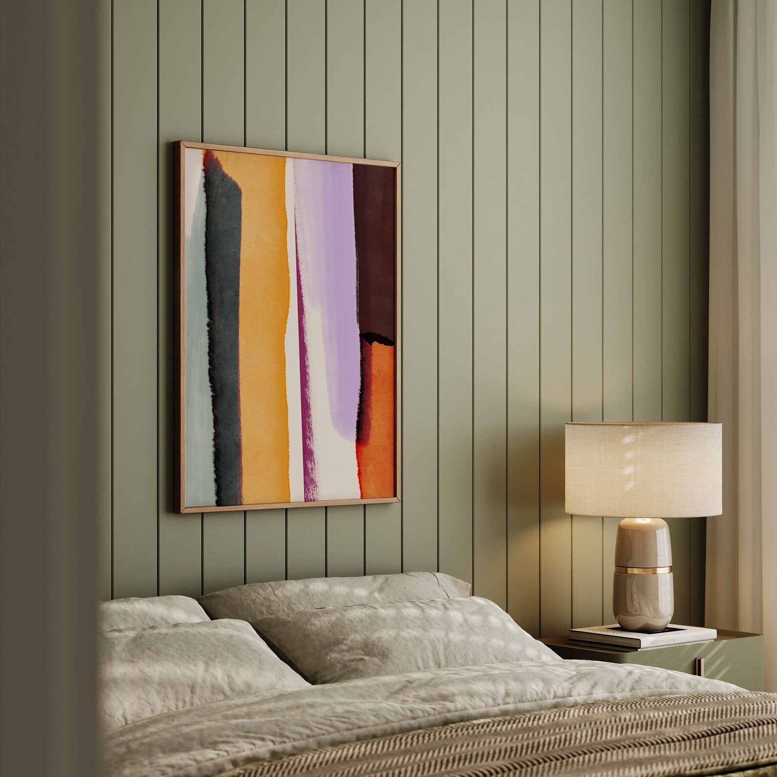 Lavender Glow – Abstract Fine Art Print