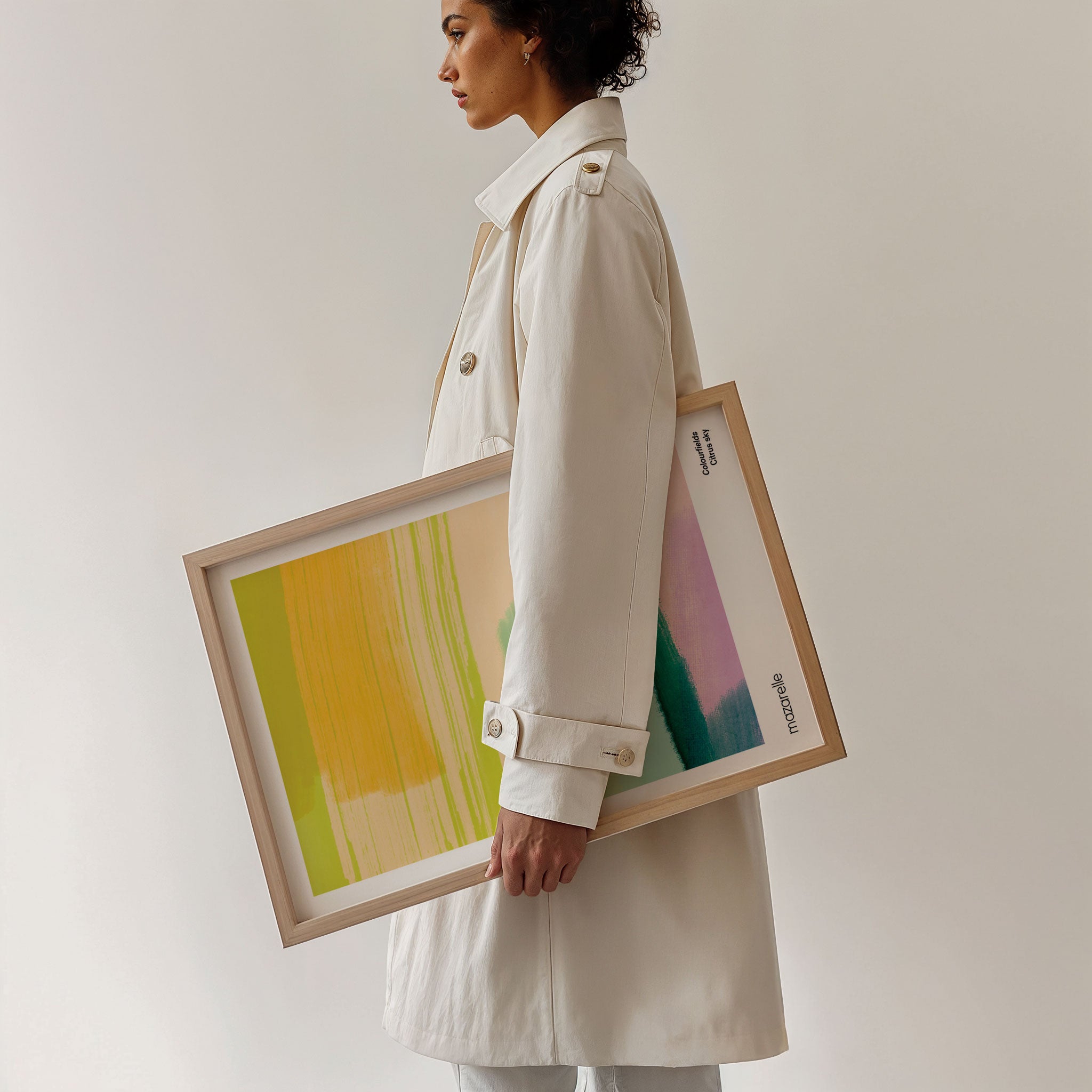 Citrus Sky – Abstract Fine Art Print