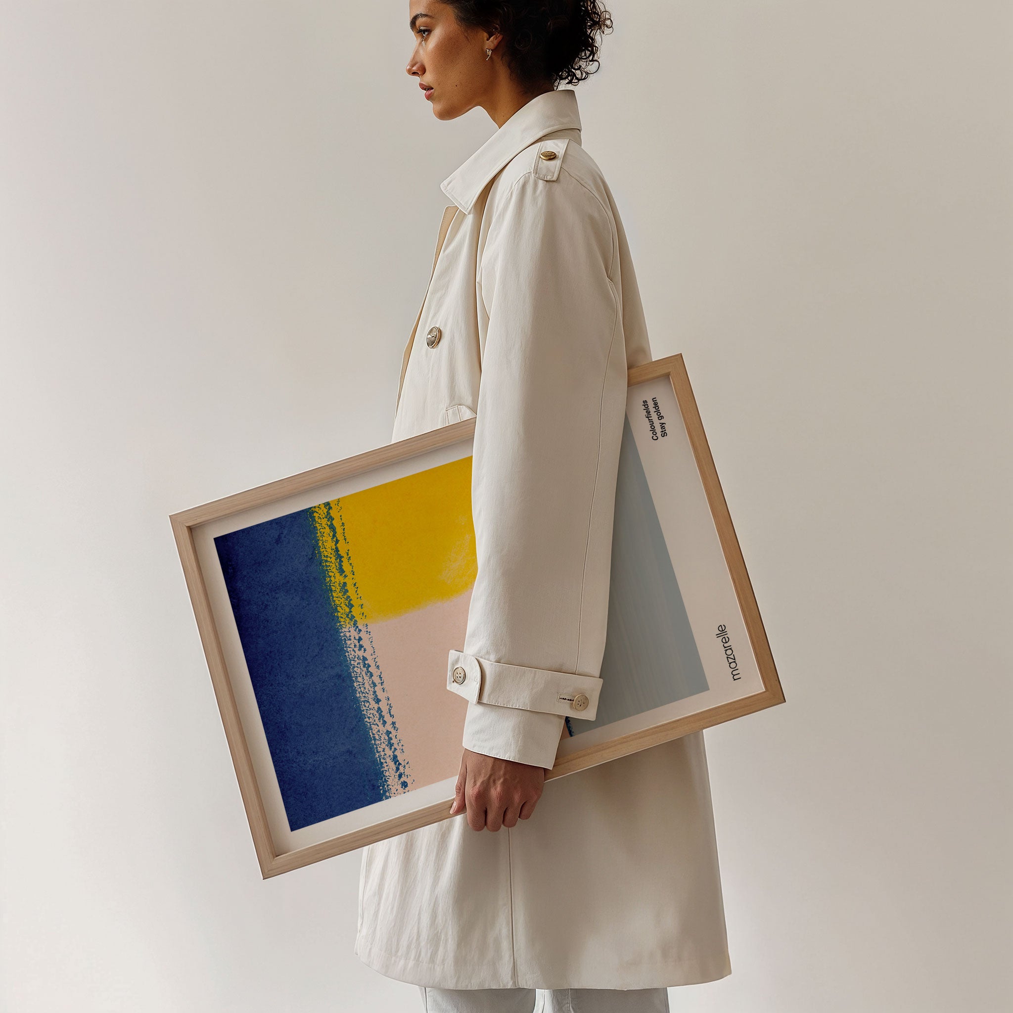 Stay Golden – Abstract Fine Art Print