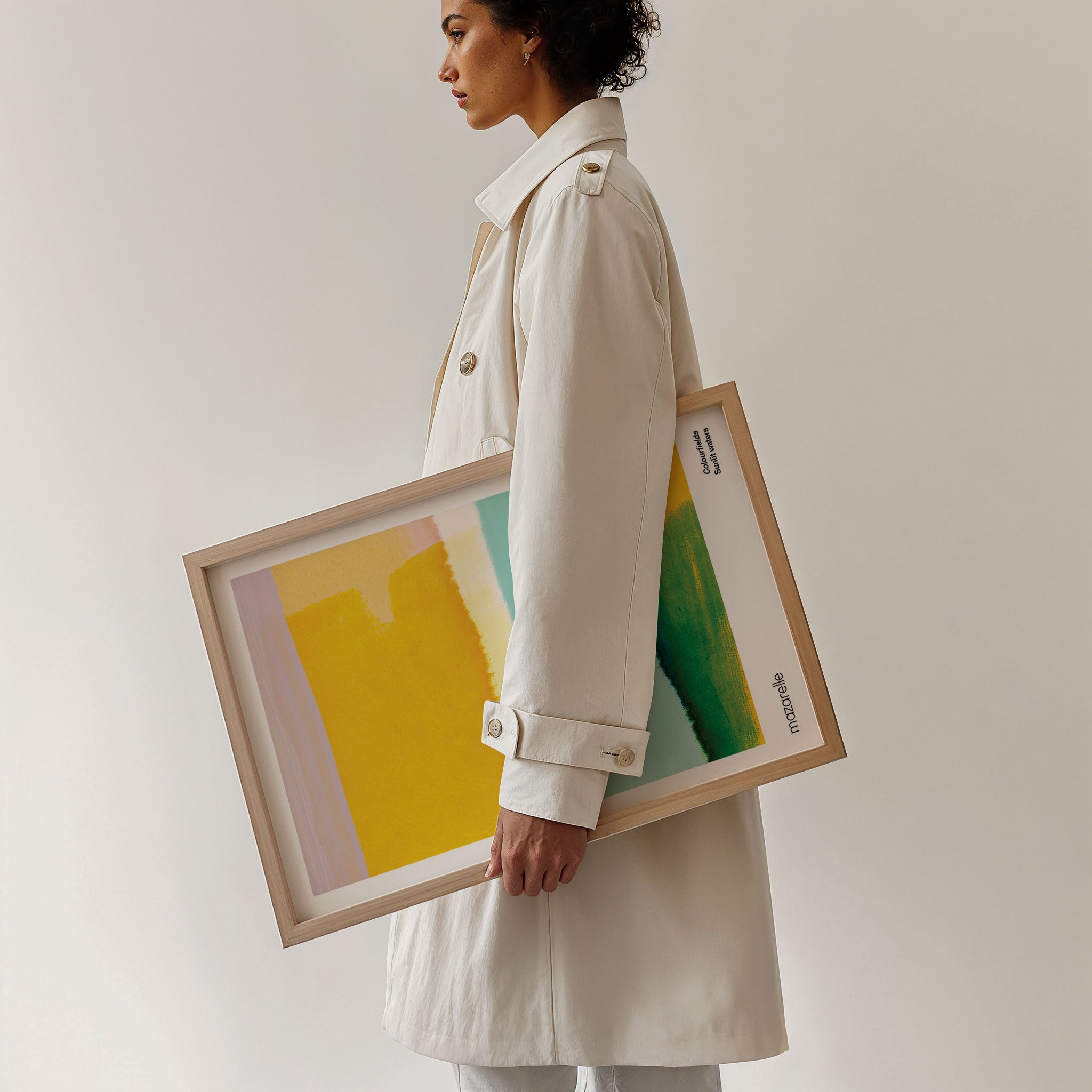 Sunlit Waters – Abstract Fine Art Print